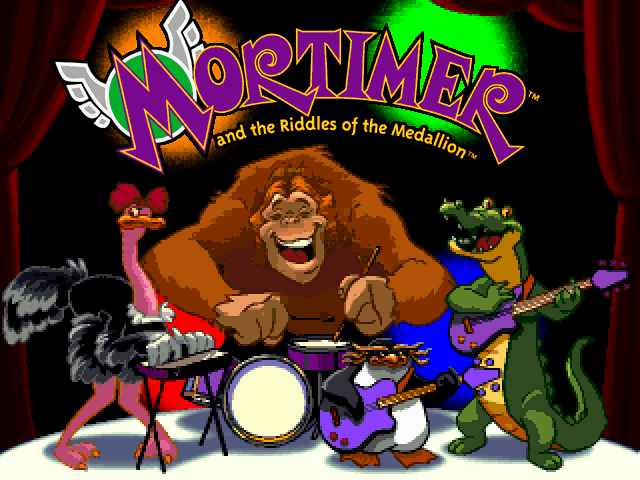 Mortimer and the Riddles of the Medallion (Windows) screenshot: The Band Plays Through The Credits