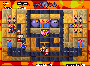 Screenshot of Neo Mr. Do! (Arcade, 1996) - MobyGames