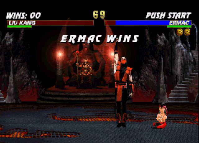 Mortal Kombat Trilogy (Windows) screenshot: Babality