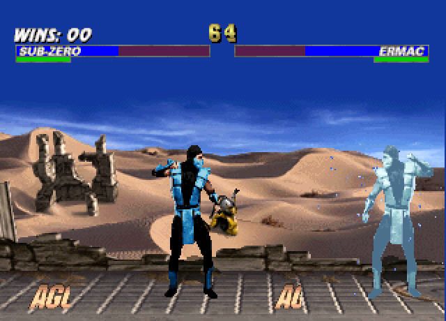 mortal kombat trilogy sub zero