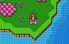 Hanjuku Eiyū: Aa Sekai Yo Hanjuku Nare (WonderSwan Color) screenshot: Your castle, your home, your base