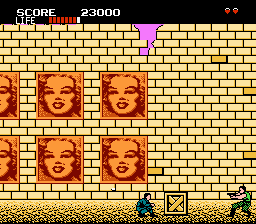 Screenshot of Shinobi (NES, 1987) - MobyGames