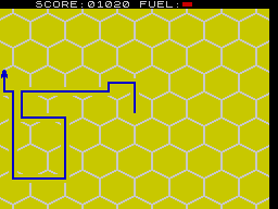 Blind Alley (ZX Spectrum) screenshot: Level 1,set 2 - Complete.