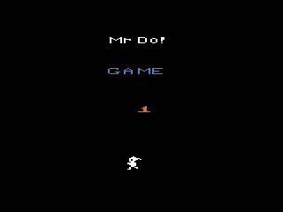 Mr. Do! (Atari 2600) screenshot: Title screen
