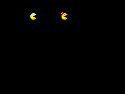 Ms. Pac-Man (SEGA Master System) screenshot: Intermission: The chase