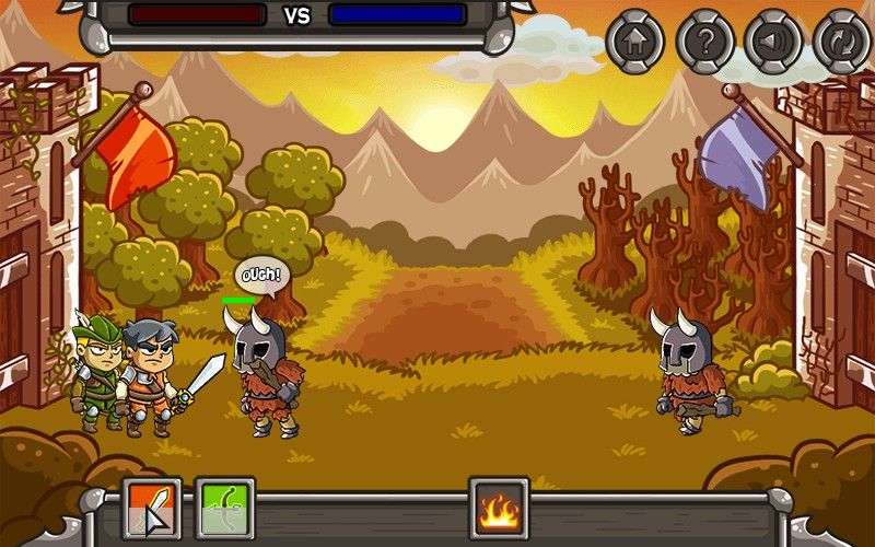 Hero Quest: Tower Conflict (Windows) screenshot: Game starts