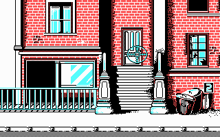 Prohibition (DOS) screenshot: The starting screen