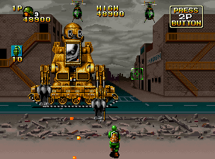 Screenshot of NAM-1975 (Neo Geo, 1990) - MobyGames