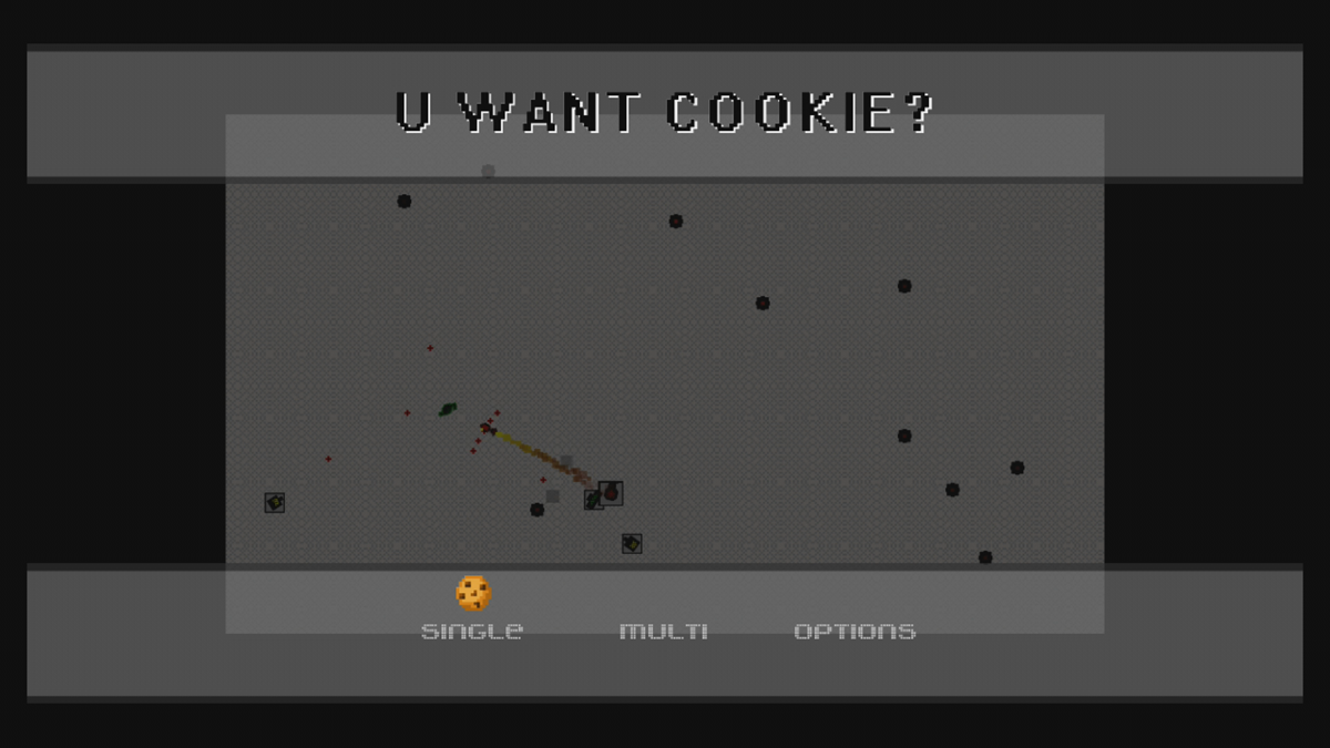 U Want Cookie? (Xbox 360) screenshot: Main menu (Trial version)
