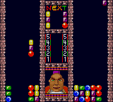 Super Columns (Game Gear) screenshot: Story Mode