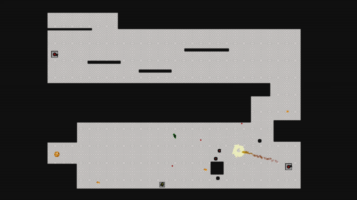 U Want Cookie? (Xbox 360) screenshot: Another level with rockets (Trial version)