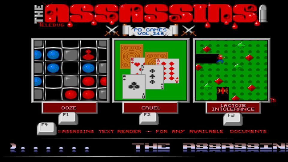 Amiga Classics (Windows) screenshot: This shows one of the game files, ASI246.adf, opened using the WinUAE emulator