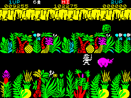 Sabre Wulf (ZX Spectrum) screenshot: - Go get him boy!