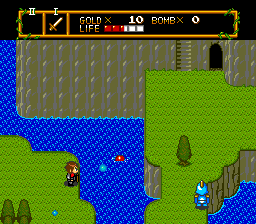 Neutopia (TurboGrafx-16) screenshot: A castle! But... how do I get there?