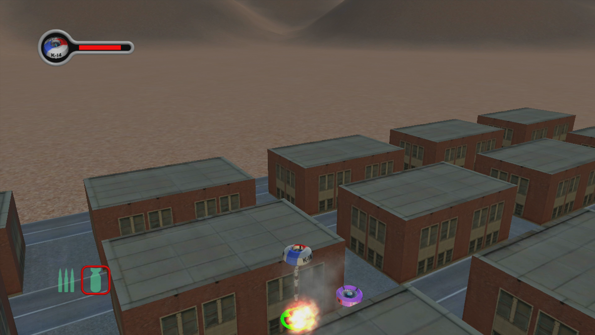 UAV Wars (Xbox 360) screenshot: We use our bombs (Trial version)