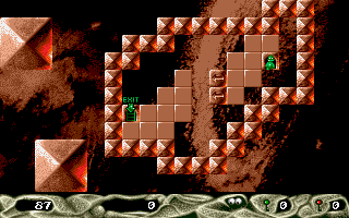 Stone Age (Amiga) screenshot: Level 1 - let's start