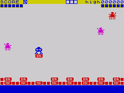 Screenshot of Balloon Hopper (ZX Spectrum, 1983) - MobyGames