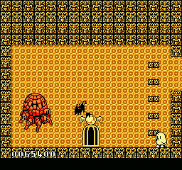 The New Zealand Story (NES) screenshot: The second boss