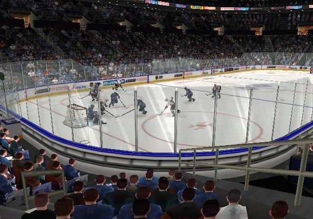 NHL Hitz Pro (GameCube) screenshot: In-game screenshot