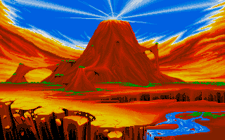 Stone Age (Atari ST) screenshot: Credits screen