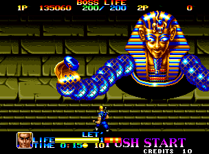 Ninja Commando (Neo Geo) screenshot: Boss