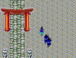 The Ninja (SEGA Master System) screenshot: Step 4