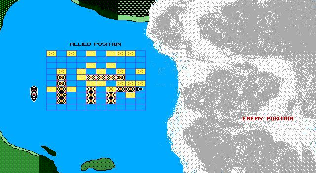 Armada (DOS) screenshot: The enemy has been doing rather well.