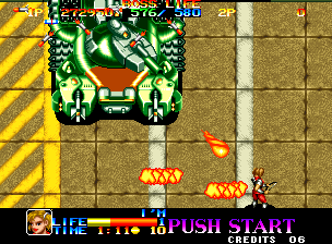 Ninja Commando (Neo Geo) screenshot: Boss
