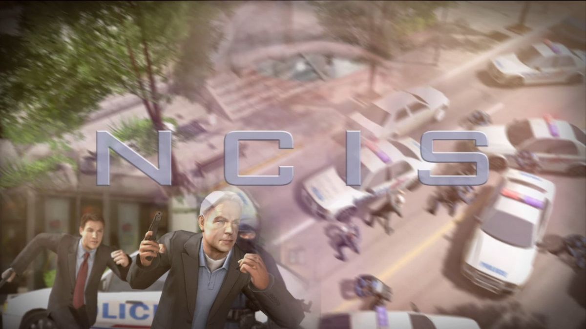 NCIS (PlayStation 3) screenshot: Main title from the opening movie