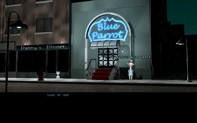 Norman Cooks in "Search for the Don" (Windows) screenshot: A seedy bar