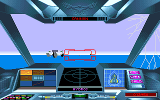 Nova 9: The Return of Gir Draxon (Amiga) screenshot: Enemy in sight...