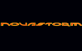Novastorm (DOS) screenshot: Title Screen