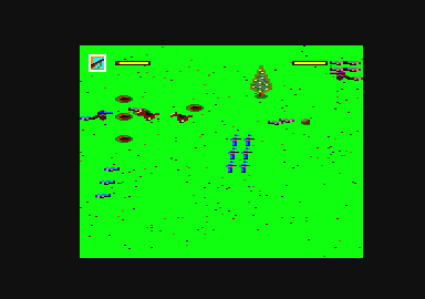 North & South (Amstrad CPC) screenshot: We 've won the battle!