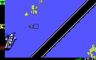 BattleTech: The Crescent Hawks' Revenge (DOS) screenshot: Game start (EGA)