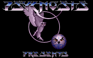 Obitus (DOS) screenshot: Psygnosis logo (VGA)