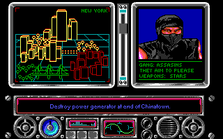 NY Warriors (DOS) screenshot: Mission 3