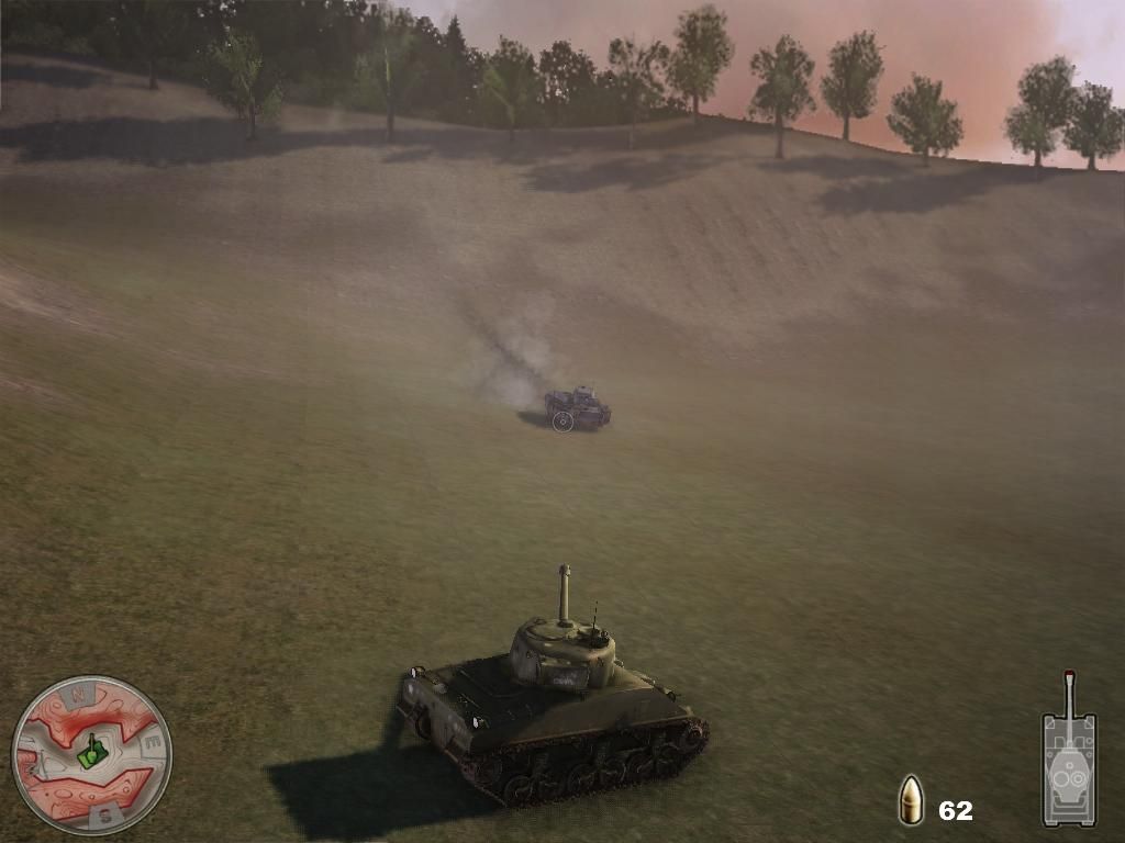 Military Life: Tank Simulator (Windows) screenshot: Tank battle