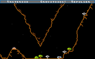 Oids (Atari ST) screenshot: Editor: Placing a repulser