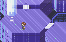 Digimon Tamers: Brave Tamer (WonderSwan Color) screenshot: Ryou is in a completely unknown place
