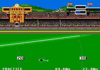 Olympic Gold: Barcelona '92 (Genesis) screenshot: What a result