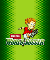 Playman World Soccer (J2ME) screenshot: Title screen