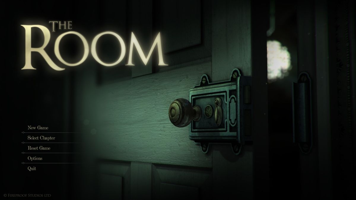 The Room (Windows) screenshot: Even though it looks pretty eery from the get go, don't get fooled.