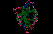 Digimon Tamers: Brave Tamer (WonderSwan Color) screenshot: Evil, evil...