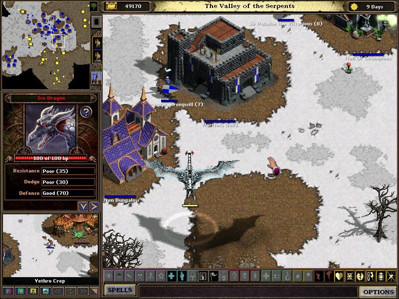 Majesty: The Northern Expansion (Windows) screenshot: One of the Northern Expansion's new enemies.
