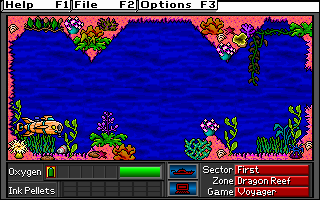 Operation Neptune (DOS) screenshot: Get the shiny!
