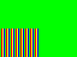 Acornsoft Games Pack 6 (Atom) screenshot: Game in colour 2 (Simon)