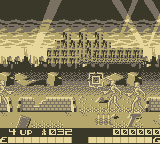 Terminator 2: Judgment Day (Game Boy) screenshot: Fight endoskeletons in the future