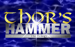 Thor's Hammer (DOS) screenshot: Thors Hammer!