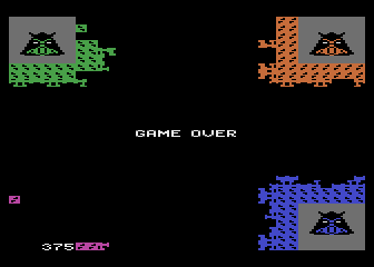 Screenshot of Castle Crisis (Atari 8-bit, 2003) - MobyGames