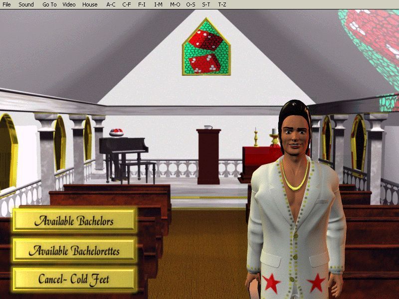 Vegas Jackpot Gold (Windows) screenshot: The wedding chapel.